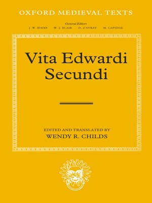 cover image of Vita Edwardi Secundi